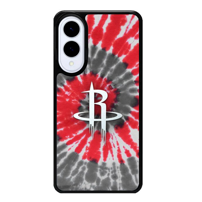 Houston Rockets Tie Dye Style Logo Samsung Galaxy S25 Edge 5G Case OV10593