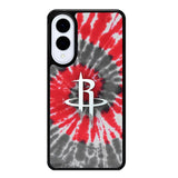 Houston Rockets Tie Dye Style Logo Samsung Galaxy S25 Edge 5G Case OV10593