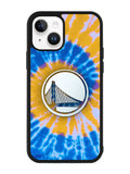 Golden State Warriors Tie Dye Style Logo iPhone 14 Case QC10584