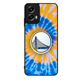 Golden State Warriors Tie Dye Style Logo Motorola Moto G Play 2024 Case OV10584