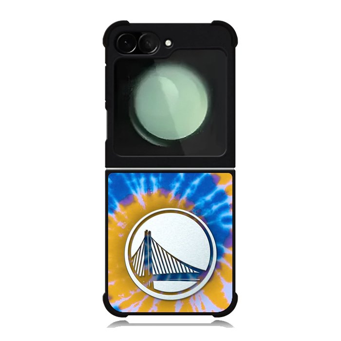 Golden State Warriors Tie Dye Style Logo Samsung Galaxy Z Flip 6 5G 2024 Case OV10584