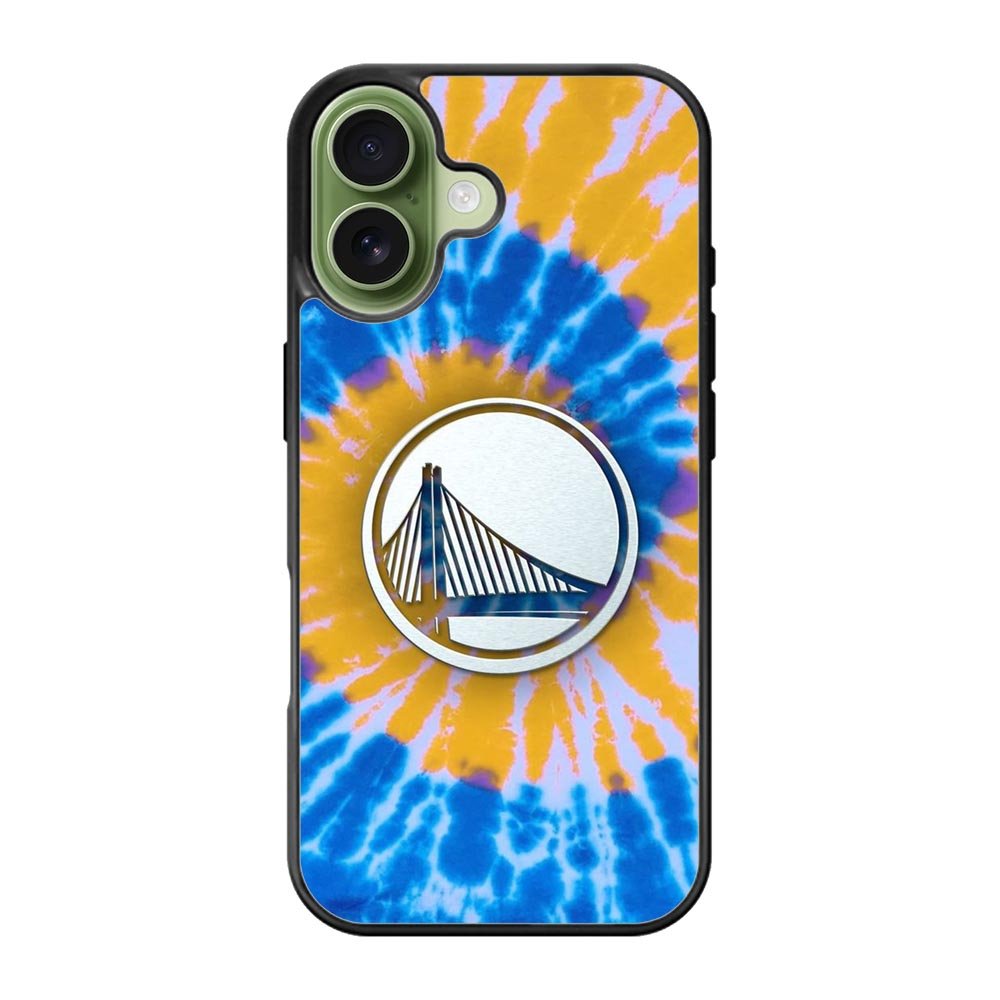 Golden State Warriors Tie Dye Style Logo iPhone 17 Case QC10584