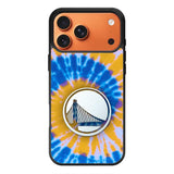 Golden State Warriors Tie Dye Style Logo iPhone 17 Pro Max Case QC10584