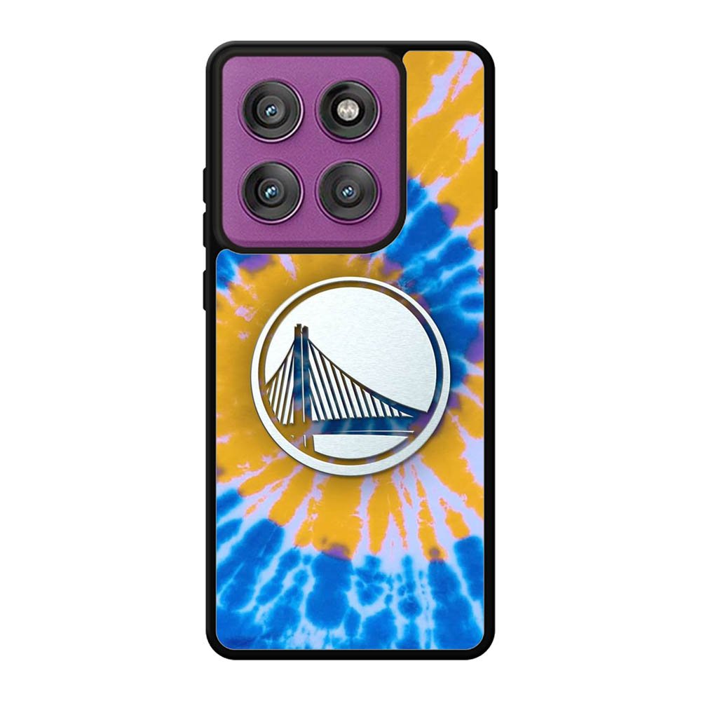 Golden State Warriors Tie Dye Style Logo Motorola Moto Edge 60 Pro Case QC10584