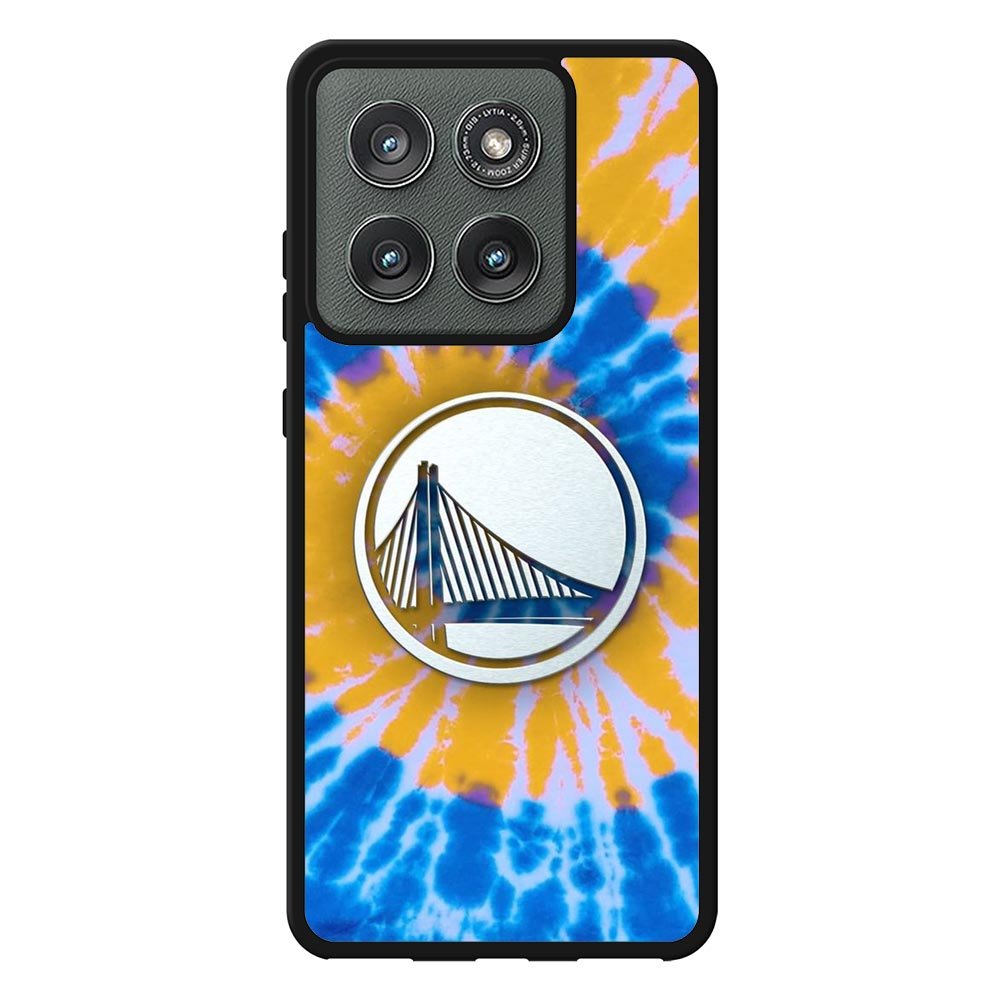 Golden State Warriors Tie Dye Style Logo Motorola Moto Edge 2025 Case QC10584