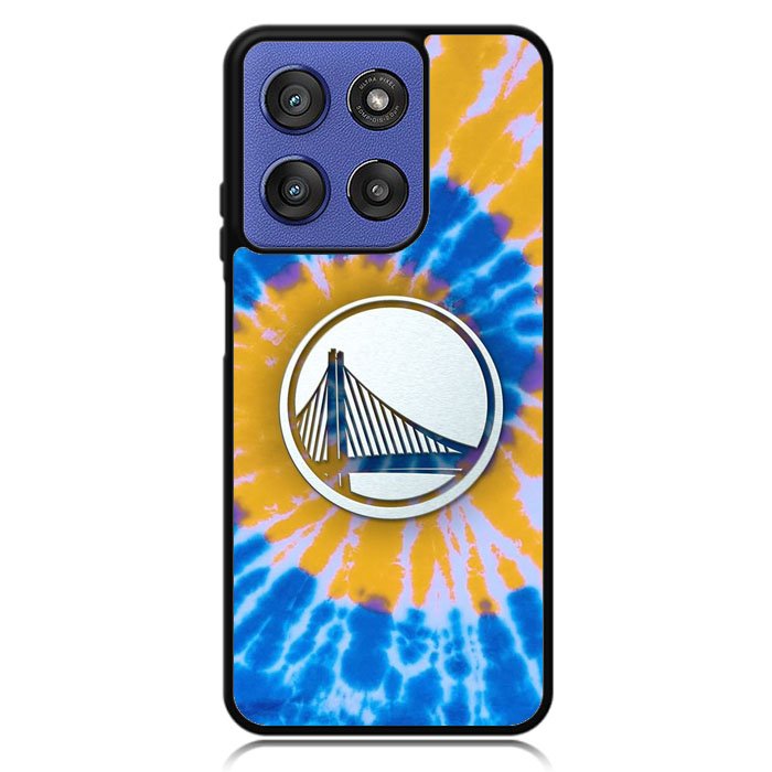Golden State Warriors Tie Dye Style Logo Motorola Moto G Stylus 5G 2025 Case OV10584