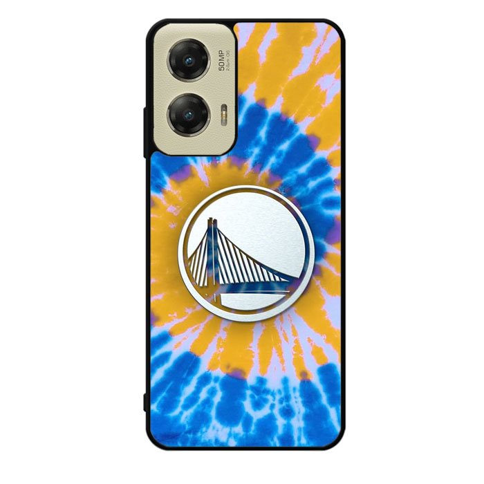 Golden State Warriors Tie Dye Style Logo Motorola Moto G Stylus 5G 2024 Case OV10584
