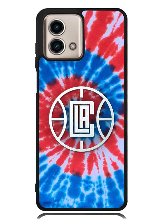 Los Angeles Clippers Tie Dye Style Logo Motorola Moto G Stylus 5G 2023 Case OV10623