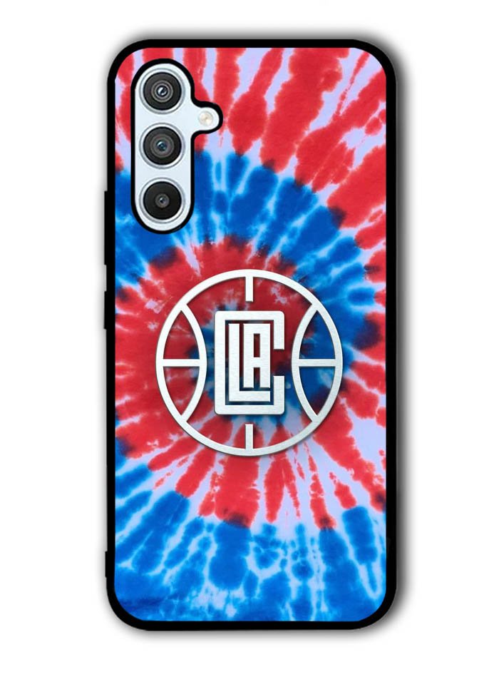 Los Angeles Clippers Tie Dye Style Logo Samsung Galaxy A14 5G Case QC10623