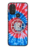 Los Angeles Clippers Tie Dye Style Logo Motorola Moto G Pure 2021 , Moto G Power 2022 Case OV10623