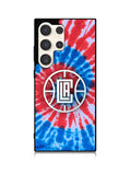 Los Angeles Clippers Tie Dye Style Logo Samsung Galaxy S25 Ultra 5G Case QC10623