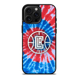 Los Angeles Clippers Tie Dye Style Logo iPhone 16 Pro Case OV10623