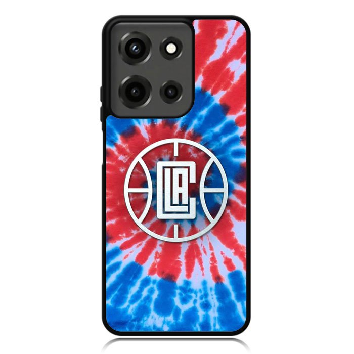 Los Angeles Clippers Tie Dye Style Logo Motorola Moto G 5G 2025 Case OV10623