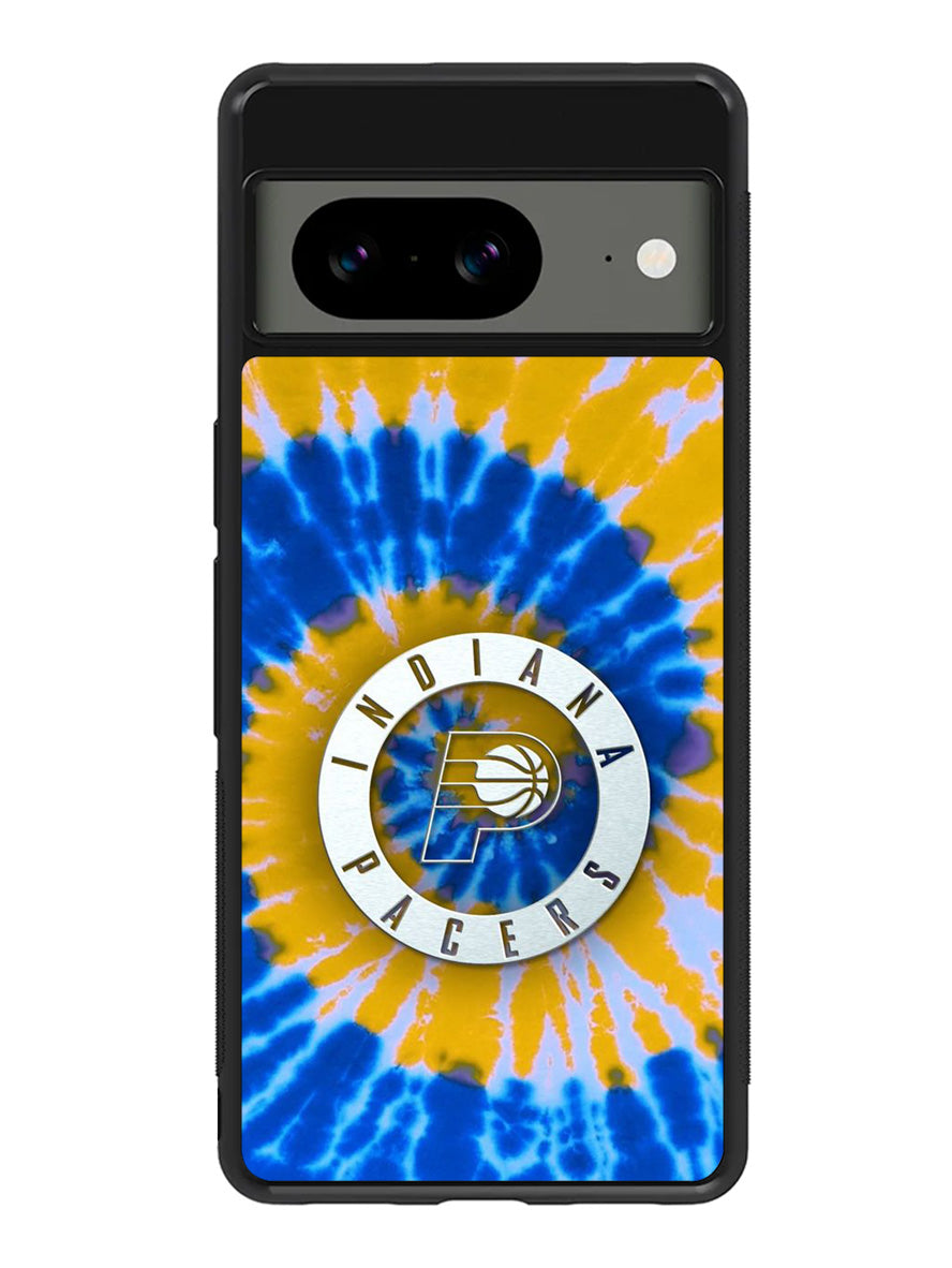 Indiana Pacers Tie Dye Style Logo Google Pixel 8A Case QC10596