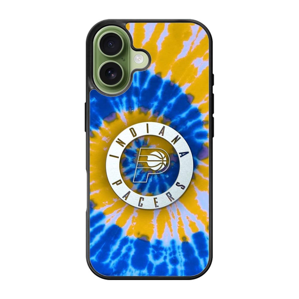 Indiana Pacers Tie Dye Style Logo iPhone 17 Case QC10596