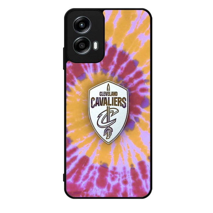 Cleveland Cavaliers Tie Dye Style Logo Motorola Moto G Play 2024 Case OV10699