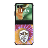 Cleveland Cavaliers Tie Dye Style Logo Motorola Moto RAZR 2025 Case OV10699
