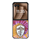 Cleveland Cavaliers Tie Dye Style Logo Motorola Moto RAZR Plus 2025 Case OV10699