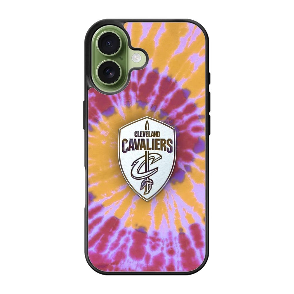 Cleveland Cavaliers Tie Dye Style Logo iPhone 17 Case OV10699