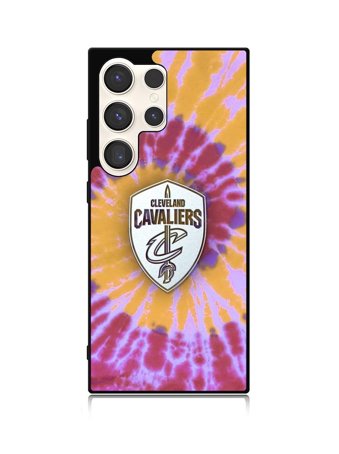 Cleveland Cavaliers Tie Dye Style Logo Samsung Galaxy S23 Ultra 5G Case QC10699