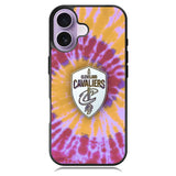 Cleveland Cavaliers Tie Dye Style Logo iPhone 17 Case OV10699