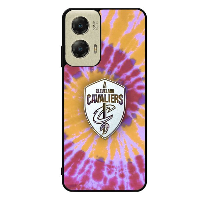 Cleveland Cavaliers Tie Dye Style Logo Motorola Moto G Stylus 5G 2024 Case OV10699