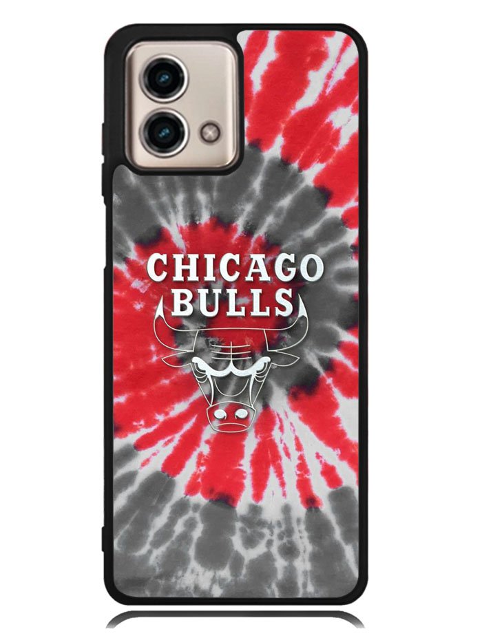Chicago Bulls Tie Dye Style Logo Motorola Moto G Stylus 5G 2023 Case OV10687