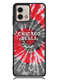 Chicago Bulls Tie Dye Style Logo Motorola Moto G Stylus 5G 2023 Case OV10687