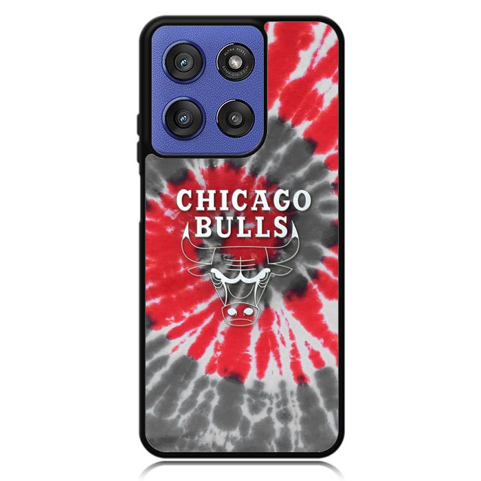 Chicago Bulls Tie Dye Style Logo Motorola Moto G Stylus 5G 2025 Case OV10687