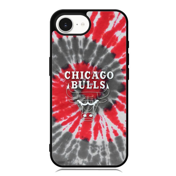 Chicago Bulls Tie Dye Style Logo iPhone 16e Case OV10687