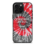 Chicago Bulls Tie Dye Style Logo iPhone 16 Pro Case OV10687