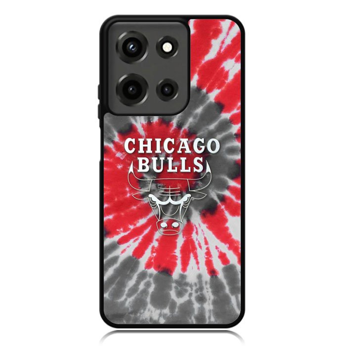 Chicago Bulls Tie Dye Style Logo Motorola Moto G 5G 2025 Case OV10687