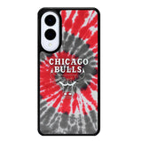 Chicago Bulls Tie Dye Style Logo Samsung Galaxy S25 Edge 5G Case OV10687