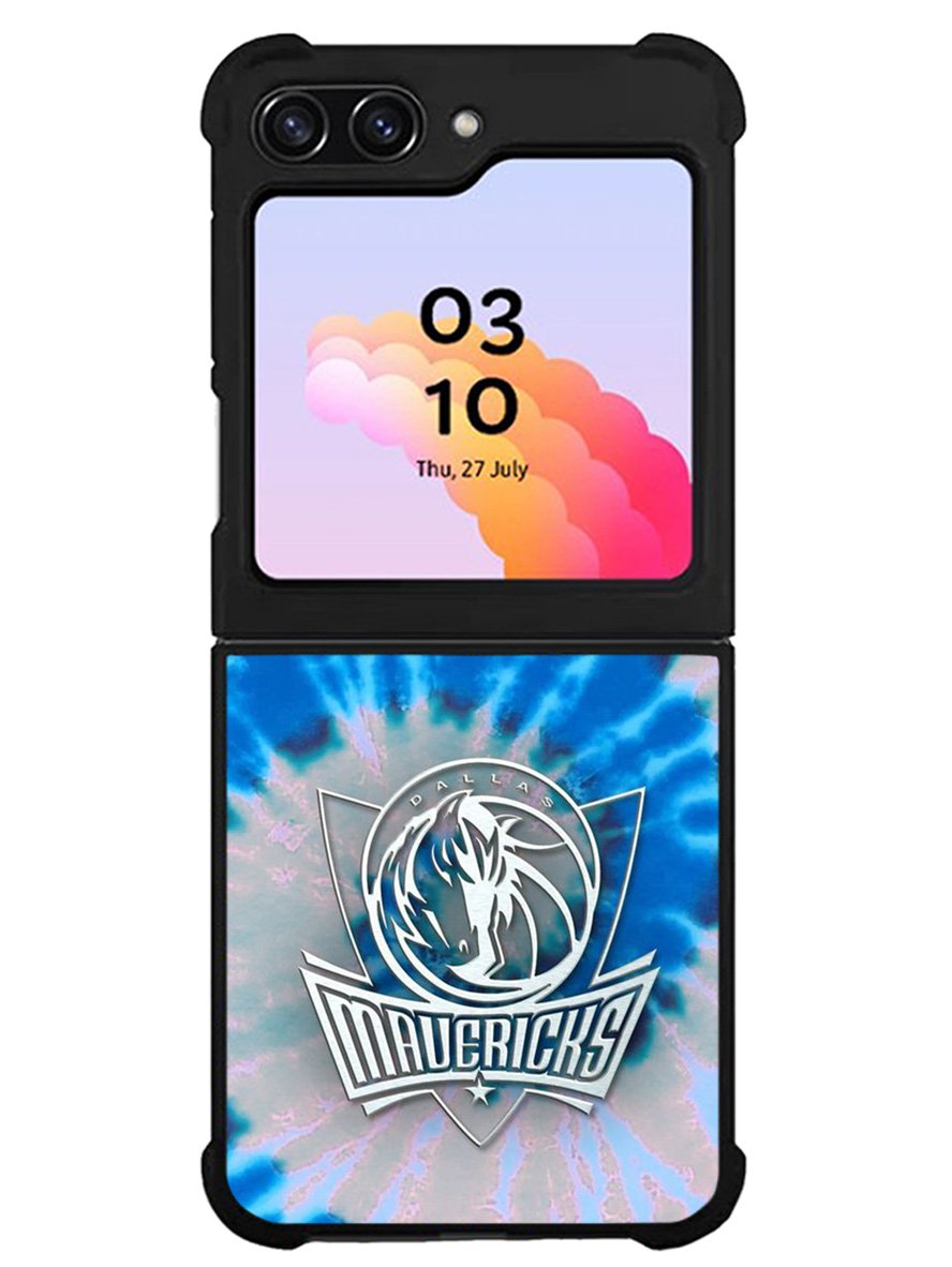 Dallas Mavericks Tie Dye Style Logo Samsung Galaxy Z Flip 5 5G 2023 Case OV10703