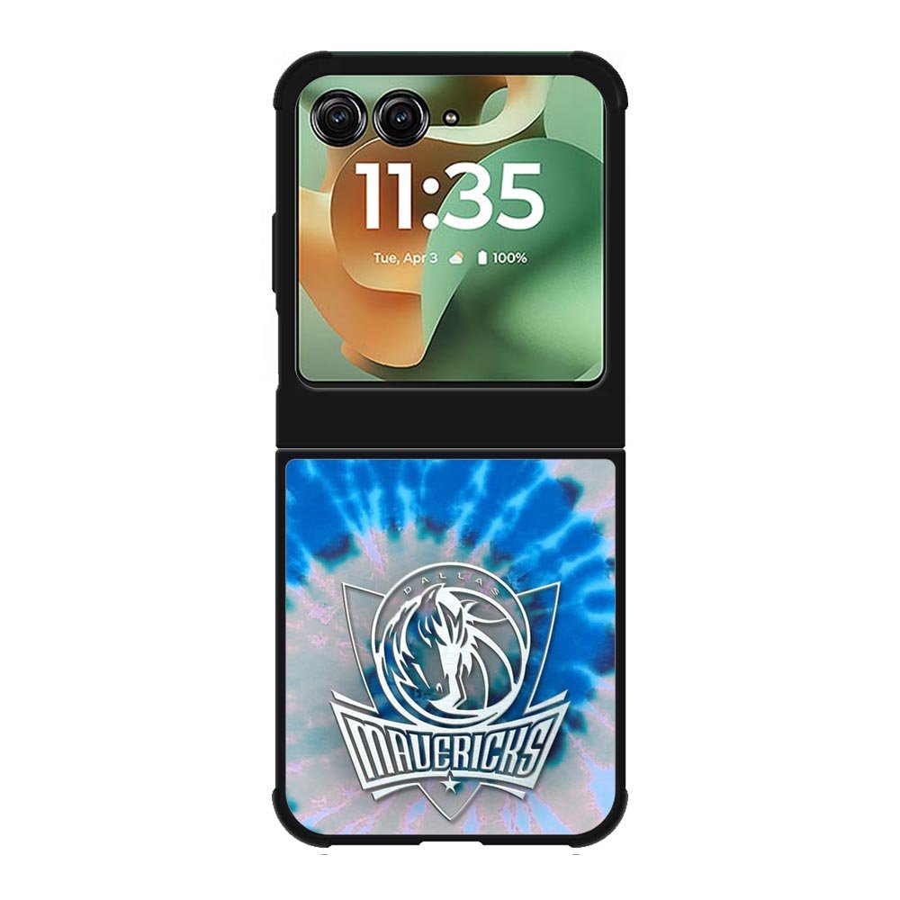 Dallas Mavericks Tie Dye Style Logo Motorola Moto RAZR 2025 Case OV10703