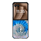 Dallas Mavericks Tie Dye Style Logo Motorola Moto RAZR Plus 2025 Case OV10703
