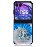 Dallas Mavericks Tie Dye Style Logo Motorola Moto Razr Plus 2024 , Moto Razr+ 2024 Case OV10703