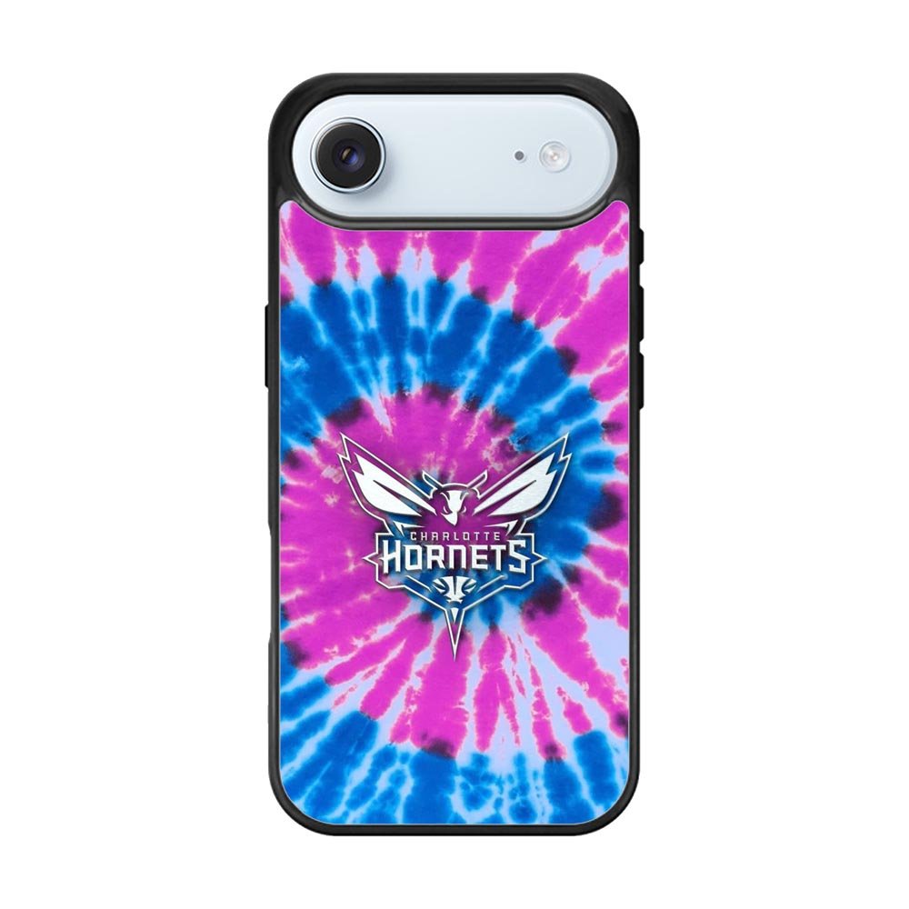 Charlotte Hornets Tie Dye Style Logo iPhone Air Case QC10678