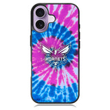 Charlotte Hornets Tie Dye Style Logo iPhone 17 Case OV10678