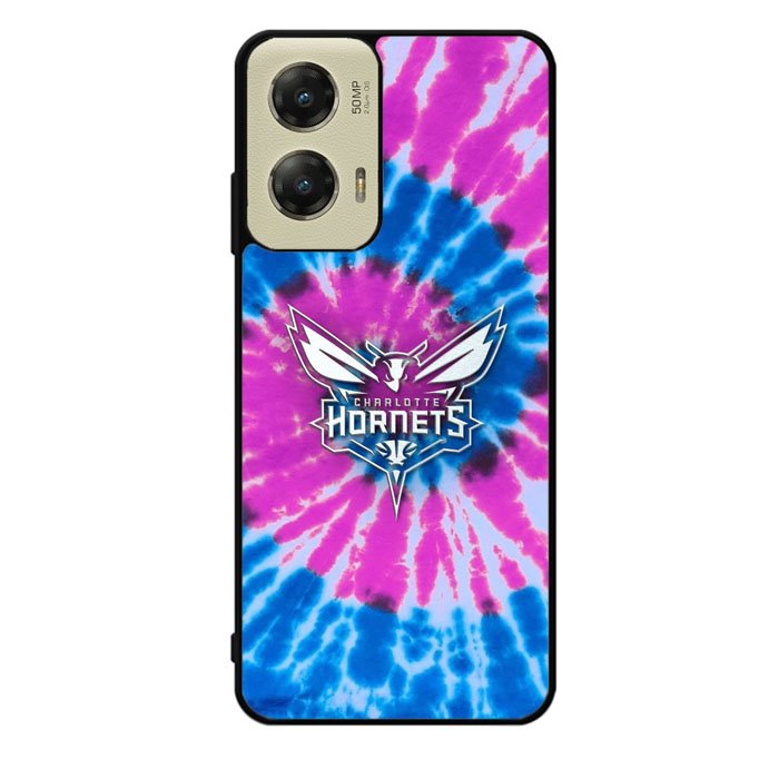 Charlotte Hornets Tie Dye Style Logo Motorola Moto G Stylus 5G 2024 Case OV10678