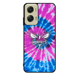 Charlotte Hornets Tie Dye Style Logo Motorola Moto G Stylus 5G 2024 Case OV10678