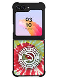 Atlanta Hawks Tie Dye Style Logo Samsung Galaxy Z Flip 5 5G 2023 Case OV10641
