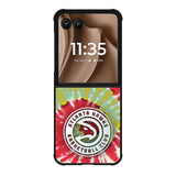 Atlanta Hawks Tie Dye Style Logo Motorola Moto RAZR Plus 2025 Case OV10641