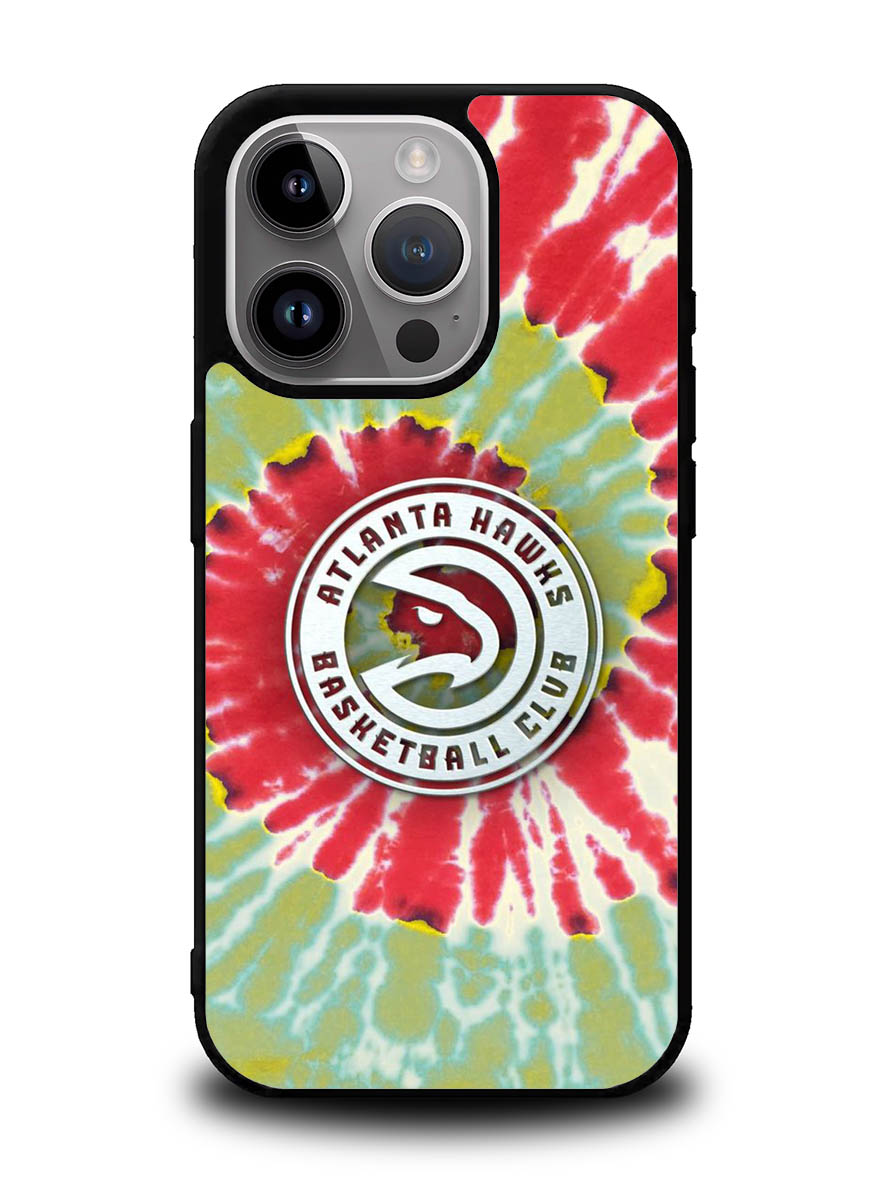 Atlanta Hawks Tie Dye Style Logo iPhone 16 Pro Case OV10641