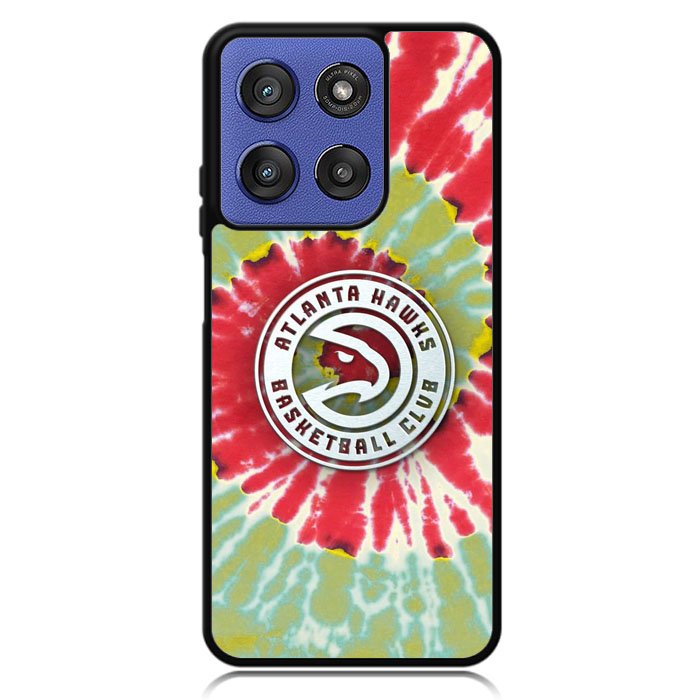 Atlanta Hawks Tie Dye Style Logo Motorola Moto G Stylus 5G 2025 Case OV10641