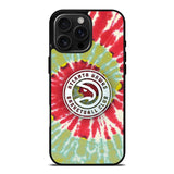 Atlanta Hawks Tie Dye Style Logo iPhone 16 Pro Case OV10641