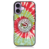 Atlanta Hawks Tie Dye Style Logo iPhone 17 Case OV10641