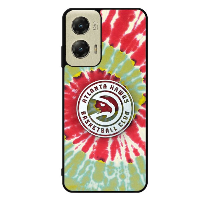 Atlanta Hawks Tie Dye Style Logo Motorola Moto G Stylus 5G 2024 Case OV10641