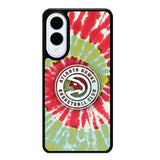 Atlanta Hawks Tie Dye Style Logo Samsung Galaxy S25 Edge 5G Case OV10641