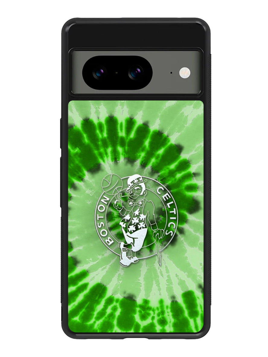 Boston Celtics Tie Dye Style Logo Google Pixel 8A Case QC10665